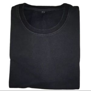 ESNTLS FADED BLACK OVERSIZED DROP SHOULDER TEE